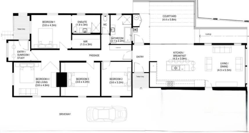 Balfour Cottage Wifi & Parking Launceston Esterno foto